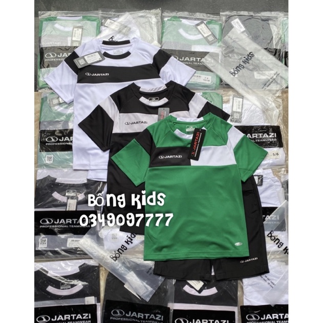 Bộ Hè Bé Trai Thể Thao Phối Màu Jartazi(quần giao ngẫu nhiên)