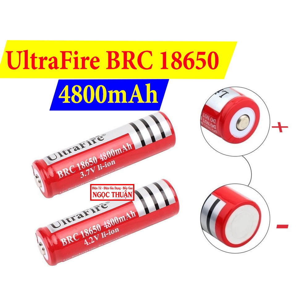 Pin 18650 ULtraFire 3,7V / 4,2V - 6800mAh