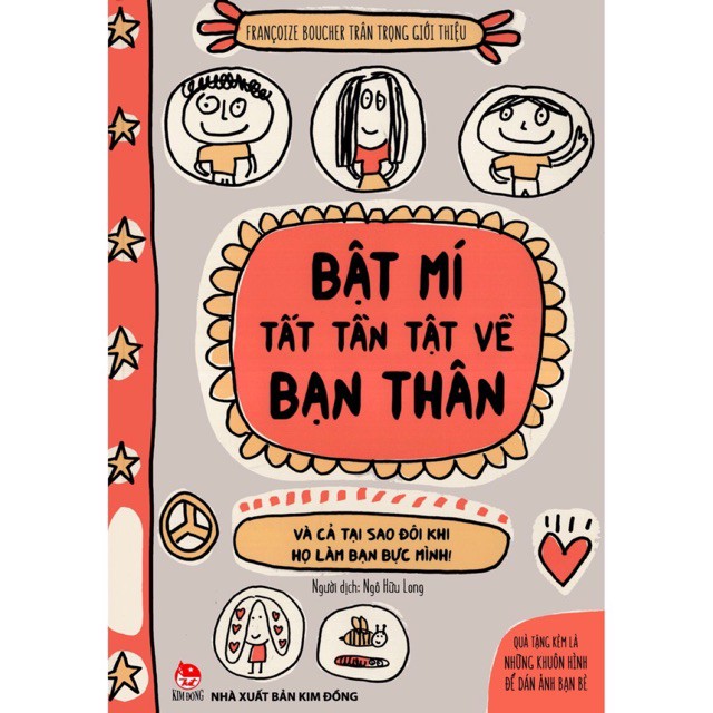 Sách - Bật mí tất tần tật về bạn thân - NXB Kim Đồng