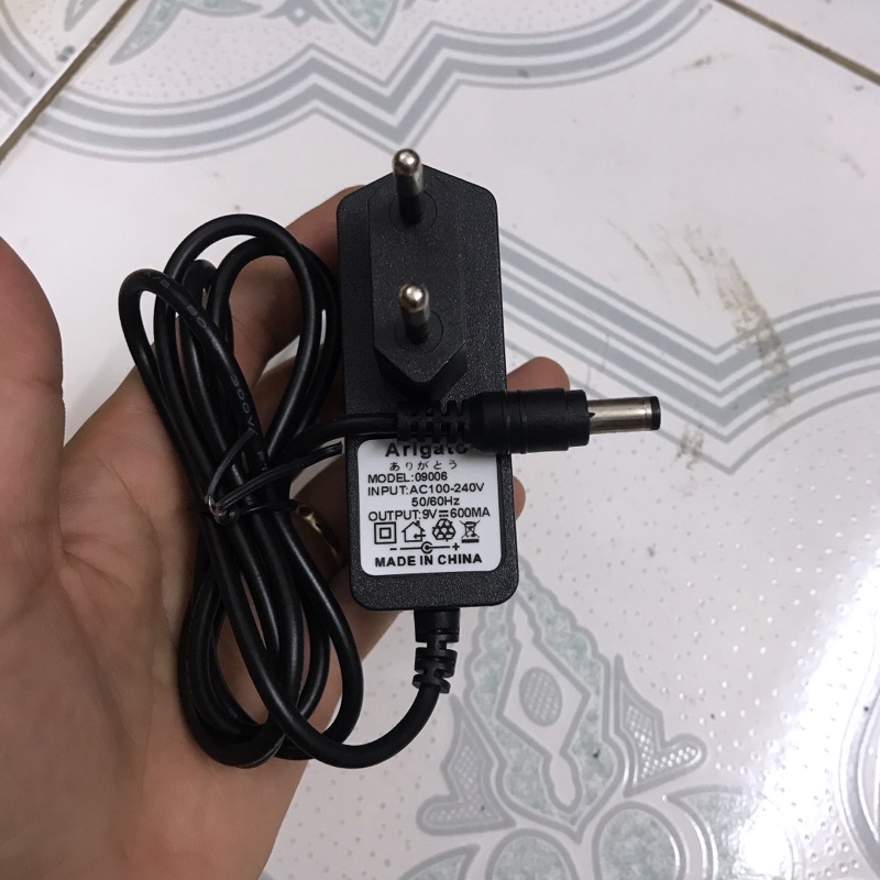Nguồn Adapter 9V 0.6A chân thường 5.5mm dùng cho thiết bị mạng hàng chất lượng
