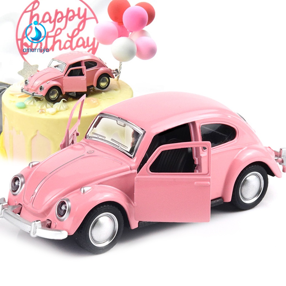 Mô hình xe ô tô BMW Mini Beetle Fiat tỉ lệ 1/36