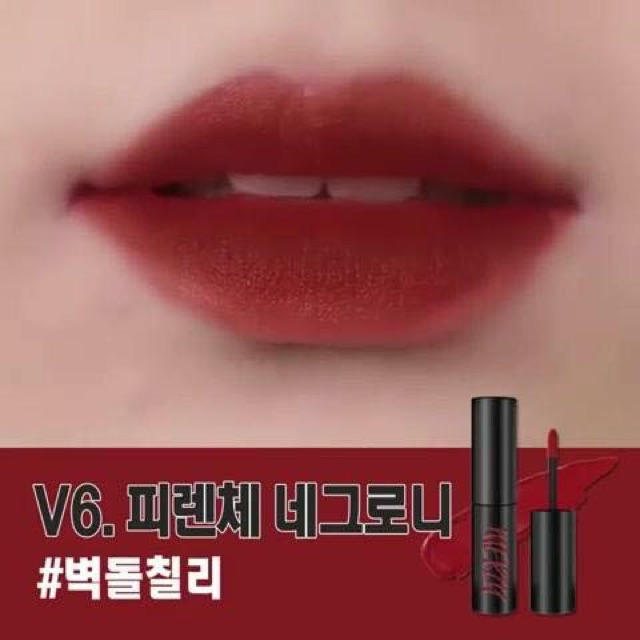 [ Có sẵn ] Son kem Merzy Another Me The First Velvet Tint màu V6/ Merzy The Heritage