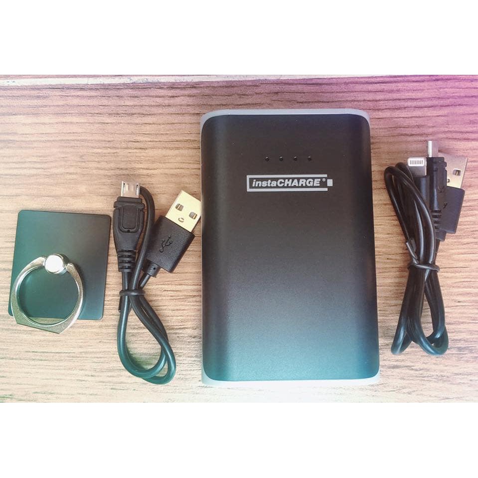 Sạc dự phòng 6600mAh tặng iring và 2 cáp sạc full box