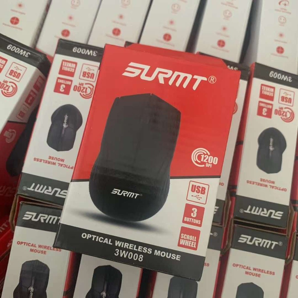 Chuột Không Dây Surmt 3W008 - Chuột Máy Tính Surmt chính hãng