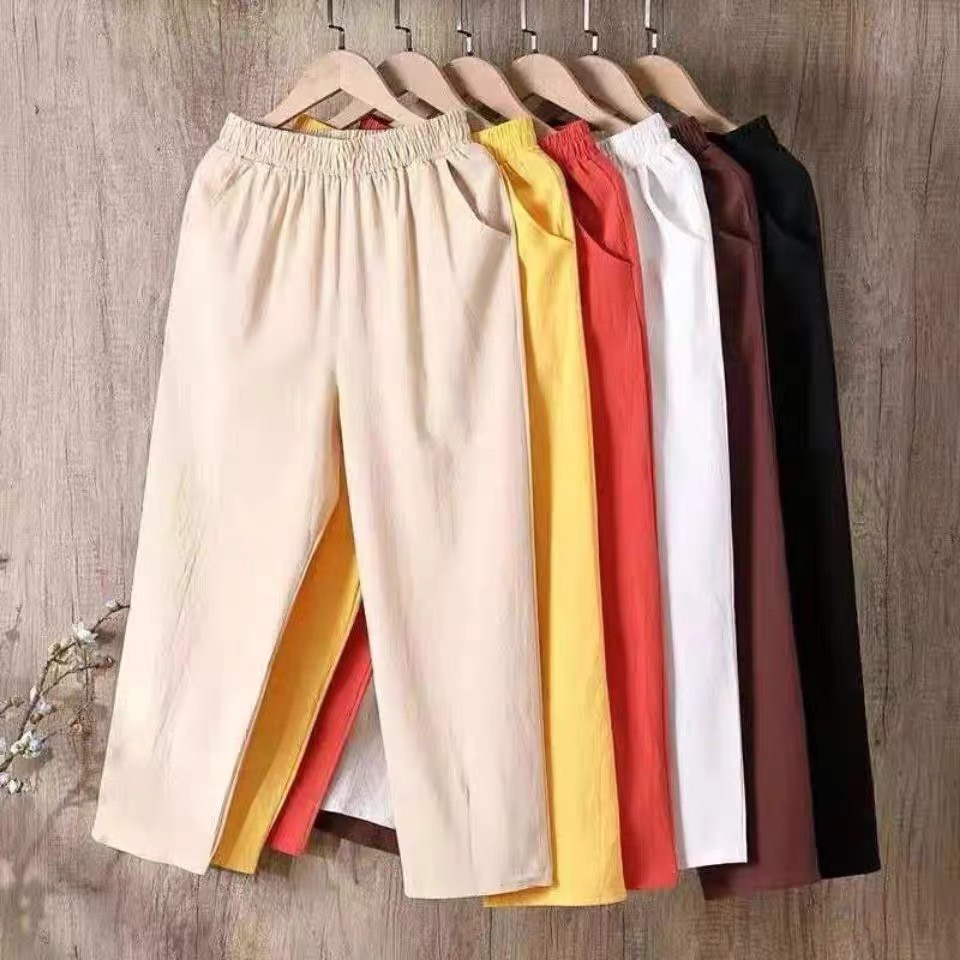 Quần Baggy Đũi Thái, Quần Đũi Dài Nữ Bigsize 92Kg Bgđ