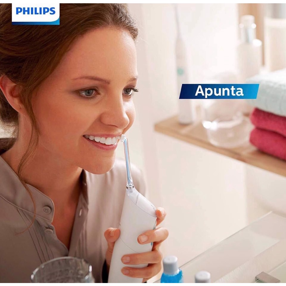 Máy tăm nước PHILIPS Sonicare AirFloss Ultra HX8438/03 [nhập Đức chính hãng]