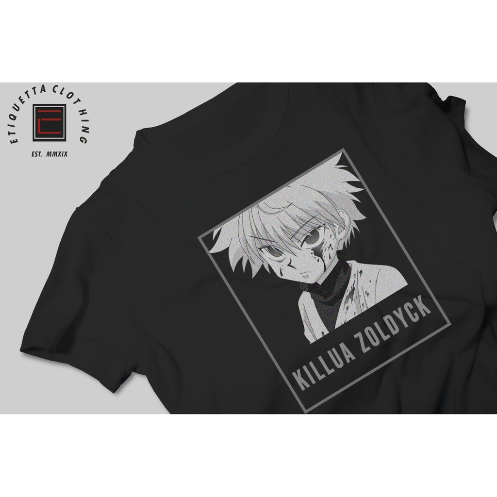 (SALE MẠNH) Áo Phông Hunter x Hunter - Killua mẫu mới cực chât