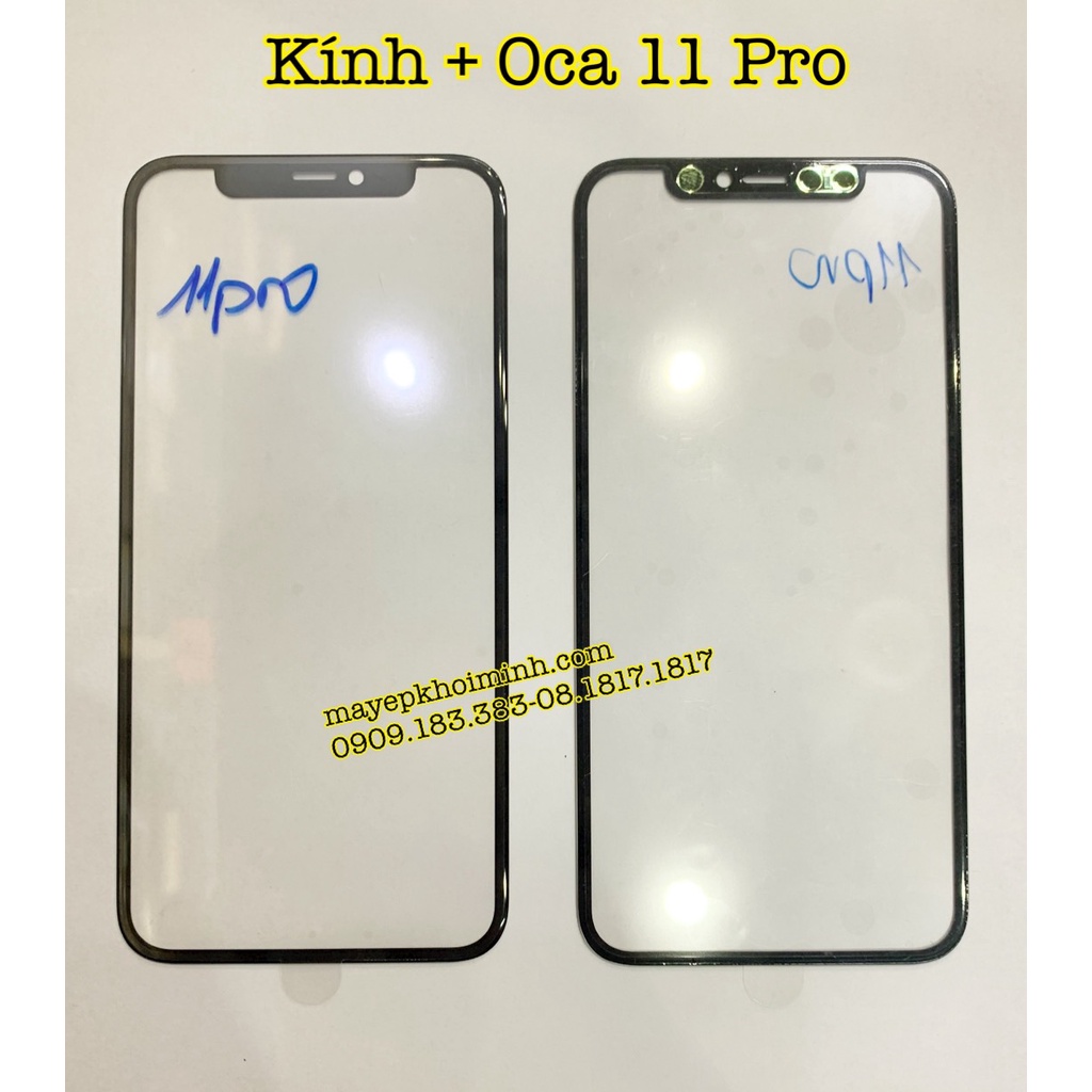 Mặt Kính + Oca Iphone X, XS Max. 11 Pro, 11 Pro Max