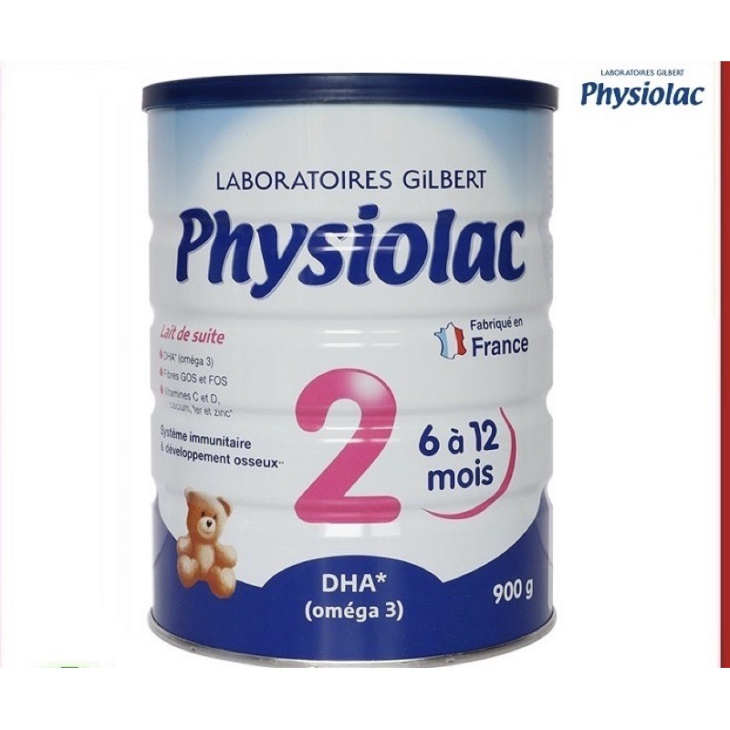 Sữa Bột Physiolac số 1, 2, 3 lon 400g và 900g Date 2023 [Mẫu mới]