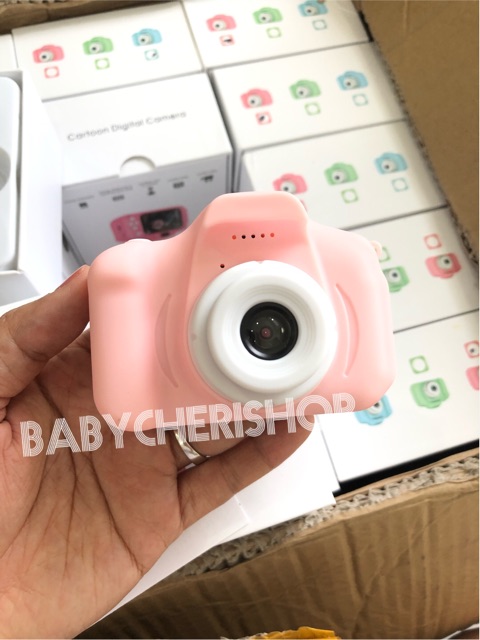 Máy chụp ảnh kỹ thuật số mini cho bé kèm thẻ 32gb