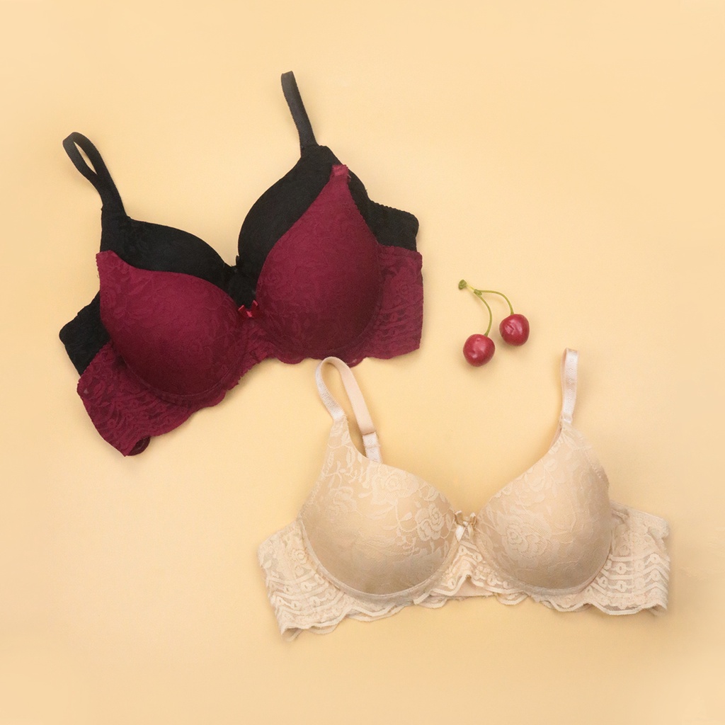 Áo Lót Nữ Không Gọng Cao Cấp LUPERI Đệm Mỏng Có Lớp Lưới Thông Thoáng Nâng Ngực Hiệu Quả SP835