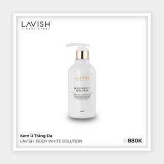 Kem ủ trắng da body Lavish H baby - Korea