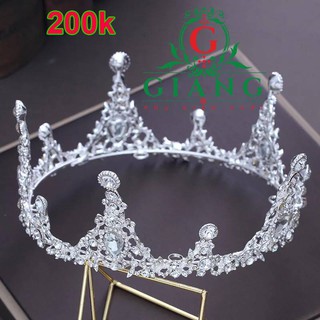 vương miện tròn cả đầu