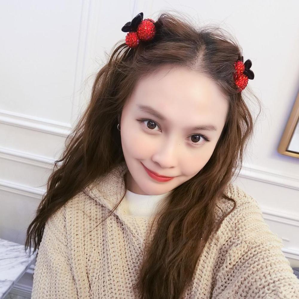 Epoch Kẹp Tóc Hình Quả Cherry Thời Trang Hàn Quốc Dành Cho Nữ