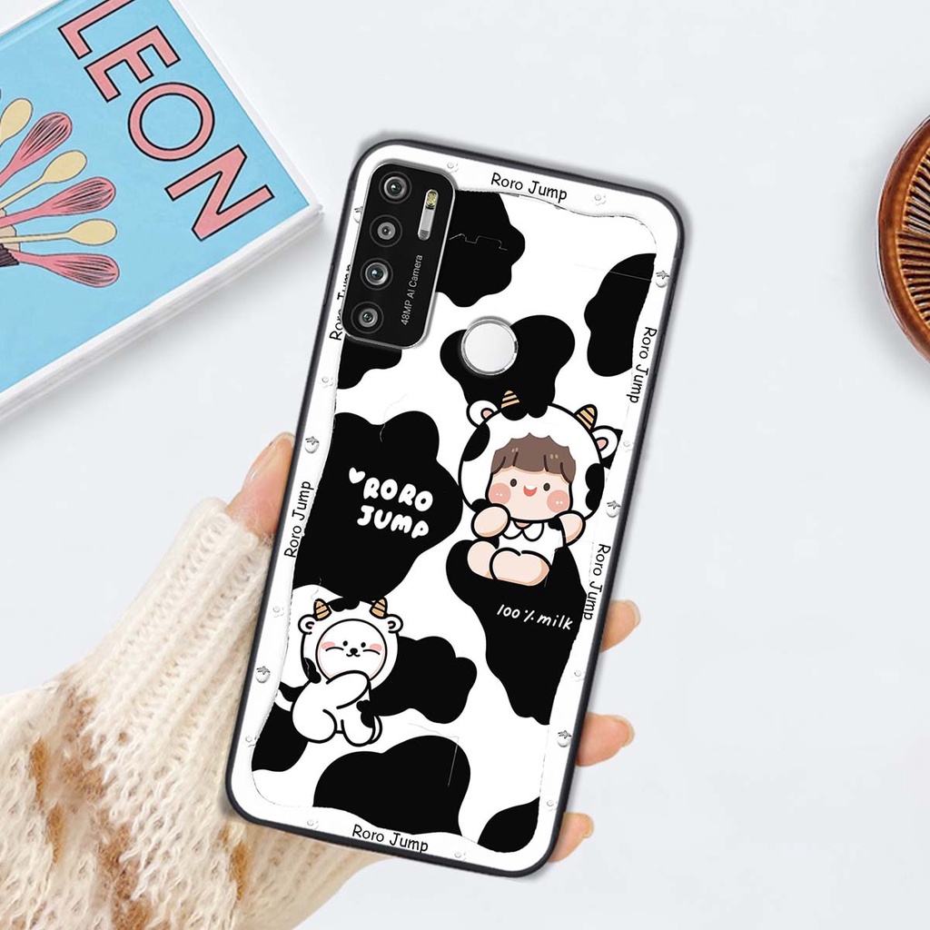 Ốp lưng Vsmart Star 5 / Joy 4 / Live 4 in hình gấu cute,bò sữa 3D cute dễ thương bảo vệ điện thoại .