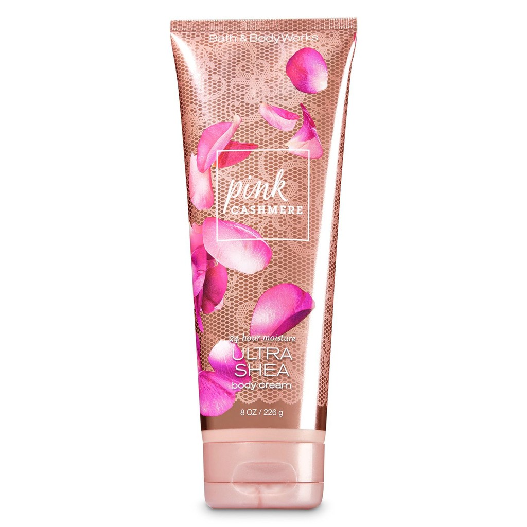Kem dưỡng ẩm cơ thể Bath &amp; Body Works Pink Cashmere Ultra Shea Body Cream 226g (Mỹ)