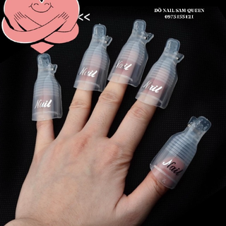 Bộ tháo ủ gel tay chân 10 cái màu trắng trog