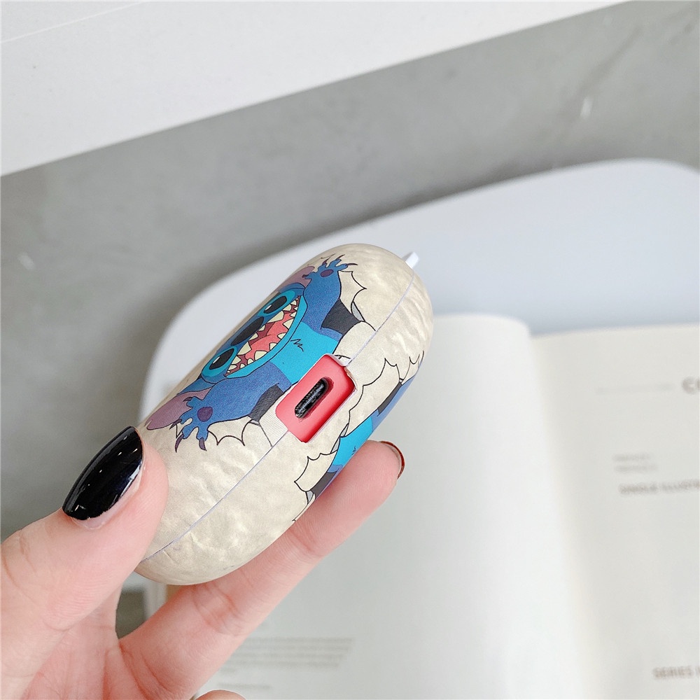 Vỏ bảo vệ tai nghe bằng PC nhám họa tiết sơn vảy cá hoạt hình