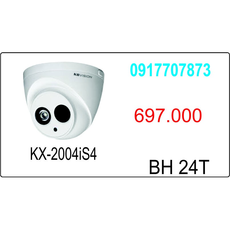 CAMERA KBVISION KX-2004iS4