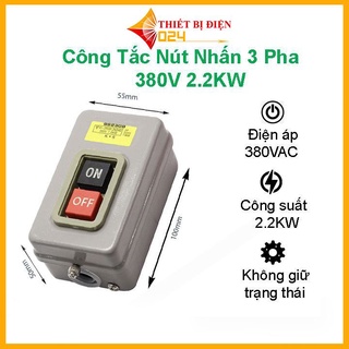 Công Tắc Nút Nhấn 3 Pha 380V BS230B