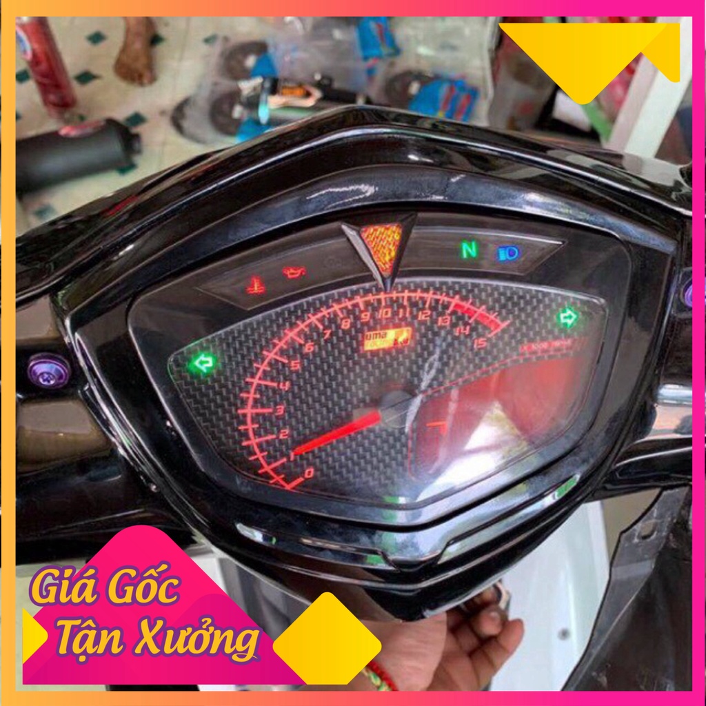 ĐỒNG HỒ UMA RACING KOSO 1-1 CHO SIRIUS/ EXCITER 2006-2010 (Ảnh Sp thật)
