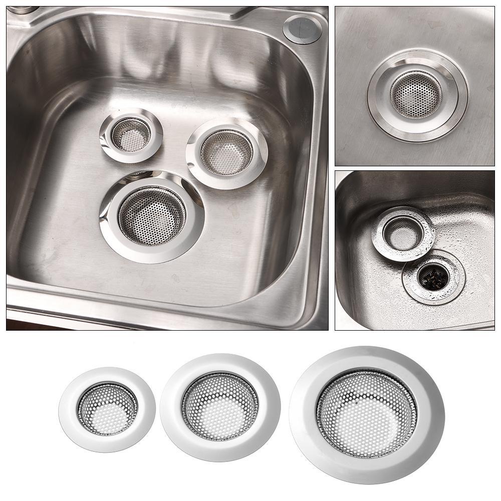 Lưới Lọc Rác Bồn Rửa Chén Bằng Thép Không Gỉ Tiện Dụng