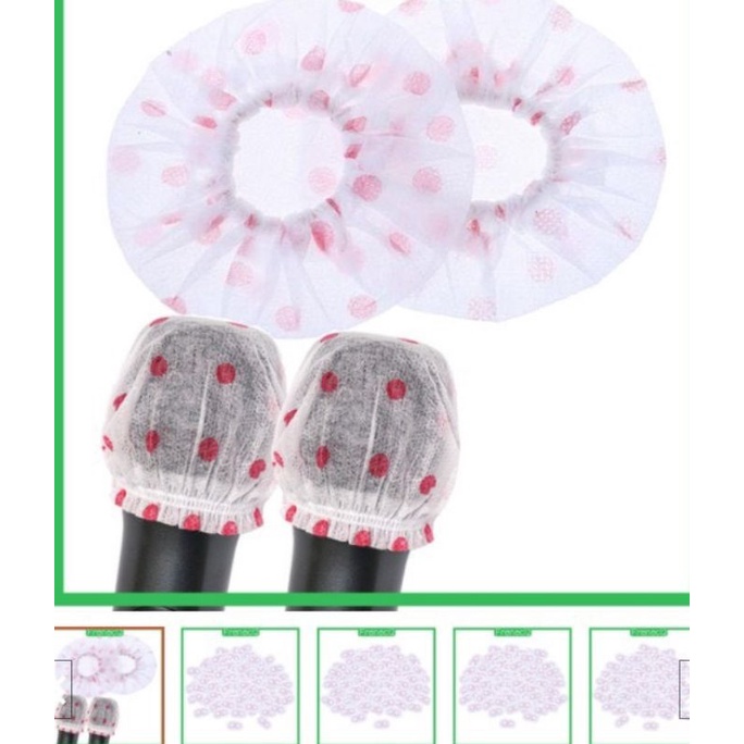 Bọc đầu mic Karaoke combo 20 cái (10 bịch)