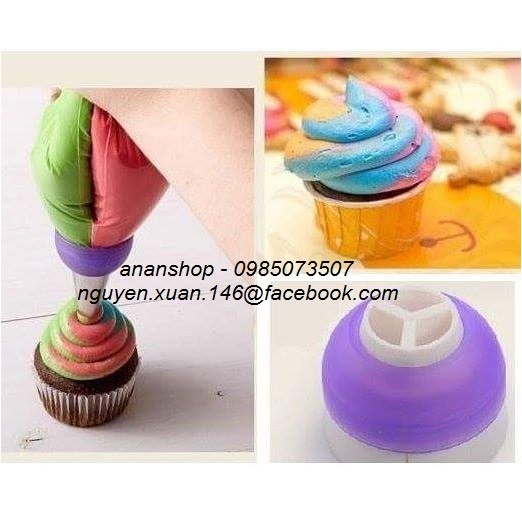 Bộ chốt đui 3 đầu