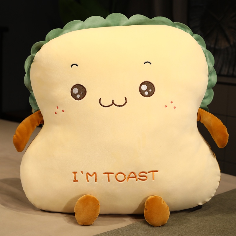 Đệm nệm lót ghế ngồi văn phòng tựa lưng, Gối ôm thư giãn hình cute hot cho mùa đông ấm áp chất vải dày dặn