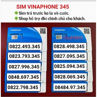 HM Sim Vina số dễ nhớ đuôi 345