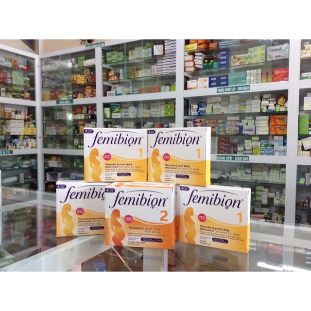 Vitamin bầu FEMIBION 1&2