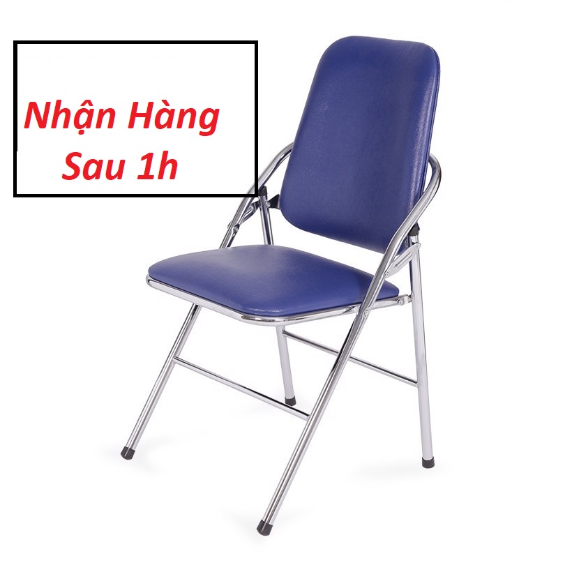 Ghế Gấp Làm Việc Lưng Dài Ngắn, Ghế xếp cho văn phòng, Phòng Ăn tiết kiệm không gian ( ĐỔI TRẢ TRONG 7 NGÀY )