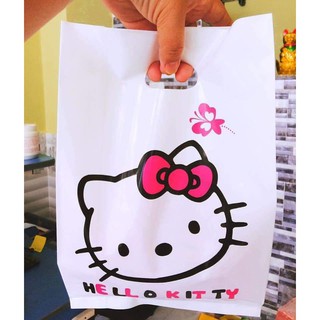 Túi nilong 2 màu hello kitty