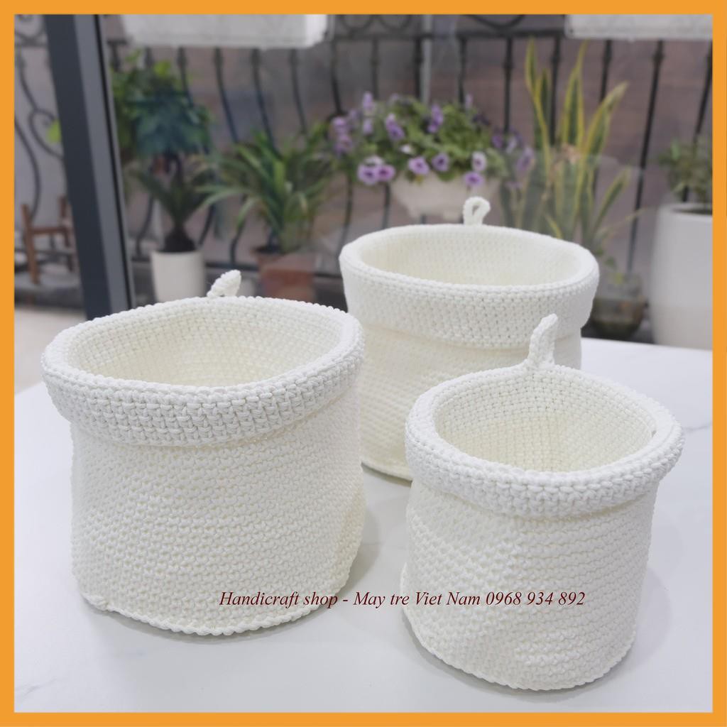 GIỎ ĐAN SỢI POLYPROPYLEN