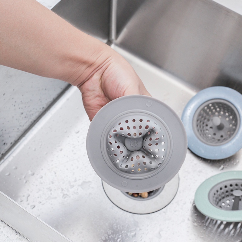 Miếng chắn rác bồn vệ sinh, lavabo nhà tắm nhà bếp chống nghẹt thoát nước
