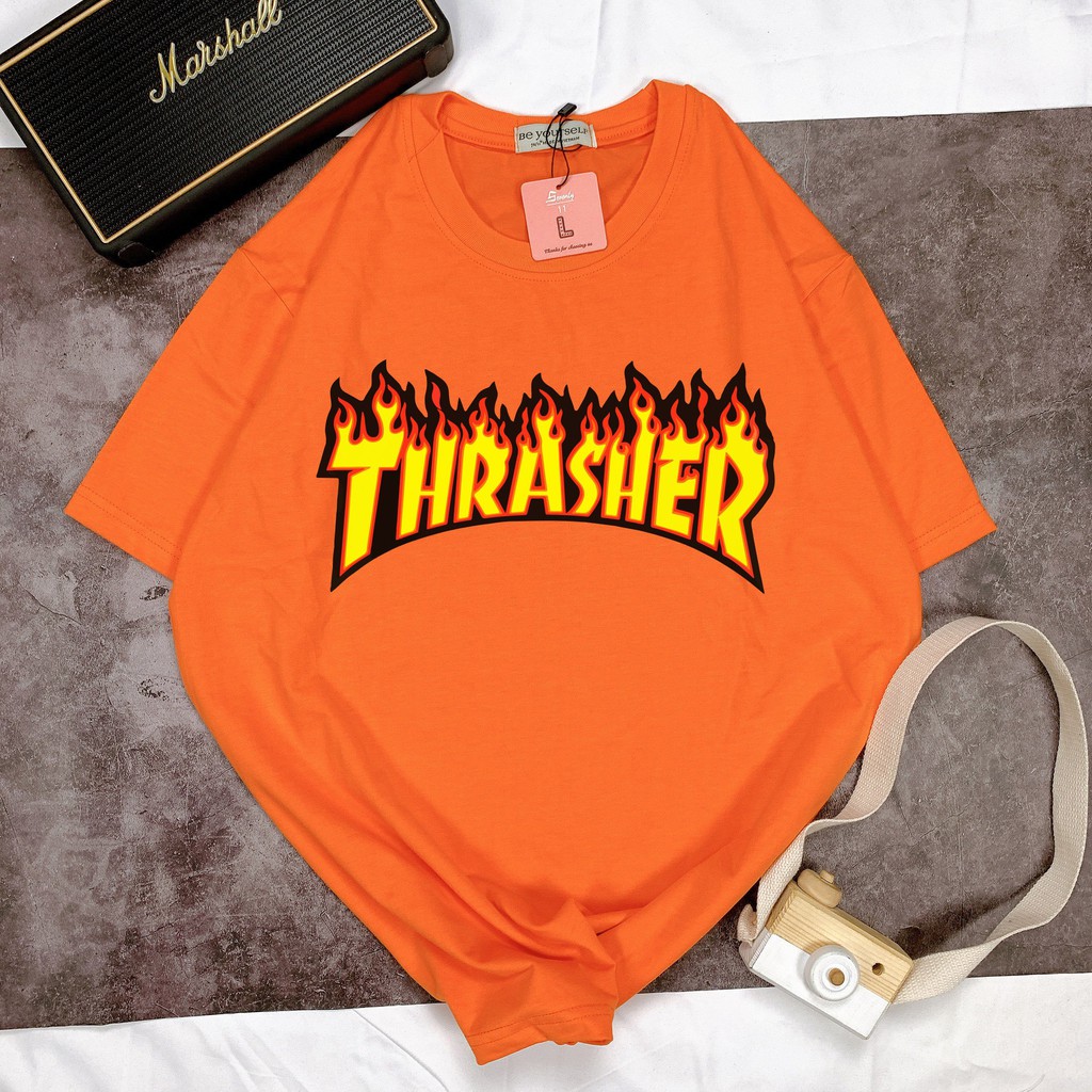 - Áo thun tay ngắn Be Yourself unisex size M L XL - THRASHER