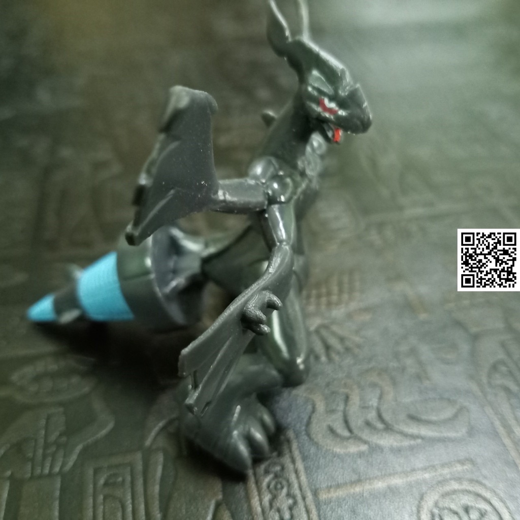Mô hình Zekrom huyền thoại hoả tiển đen anime Pokemon bửu bối thần kỳ 1700 644 2