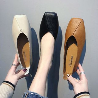BB02 - Giầy bệt mũi vuông