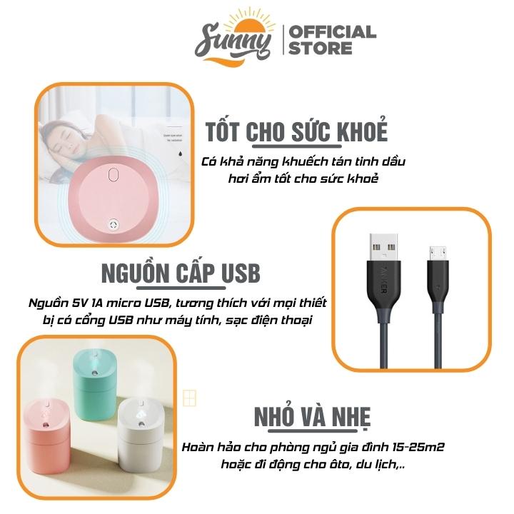 Máy xông tinh dầu thơm phun sương tạo ẩm tốt cho sức khỏe dung tích 220ml MX2