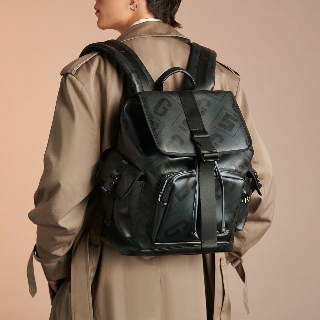 Balo Da Cao Cấp In SAIGON SWAGGER® Eclipse Leather Backpack