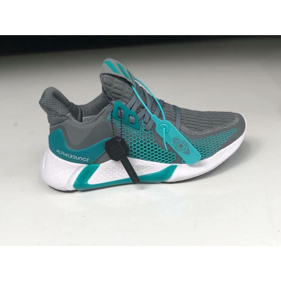 [Adidas giày]giày Nam Adidas Alphabounce instinct 2020 Full box - Xám xanh ?