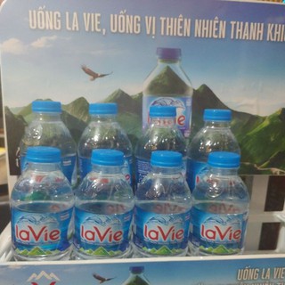 Nước khoáng Lavie chai 350ml/500ml