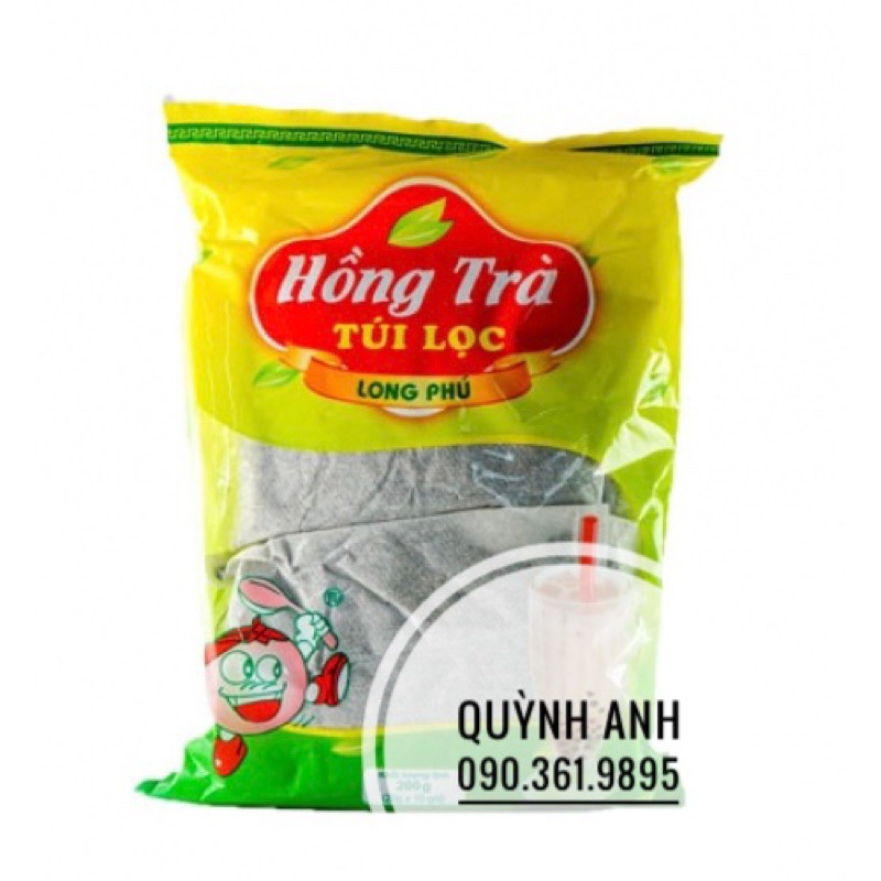 Hồng trà túi lọc Long Phú 200g