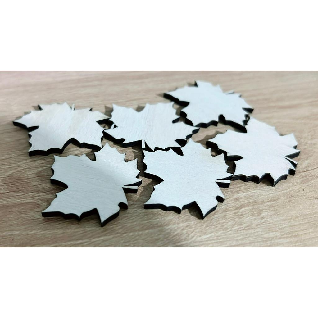 Set 50 100 Miếng gỗ  độc đáo dùng trang trí tiệc cưới ký tên decor