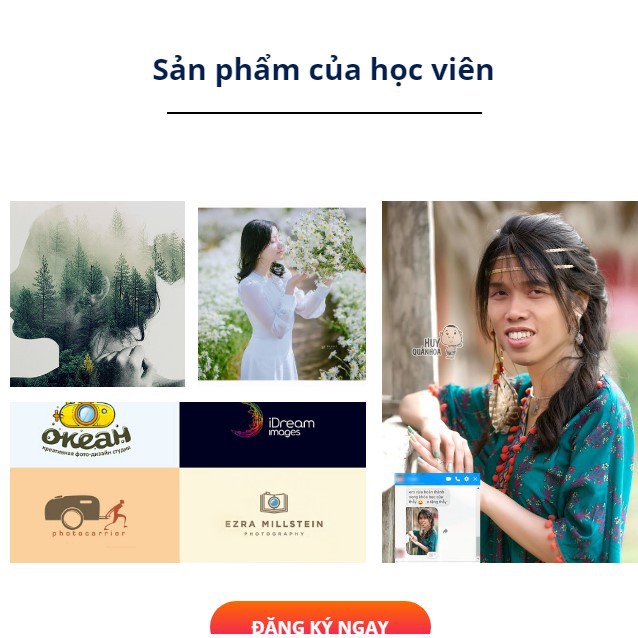 Khóa học online Unica thiết kế đố họa ghép ảnh chuyên nghiệp làm chủ Photoshop cùng Huy Quần Hoa