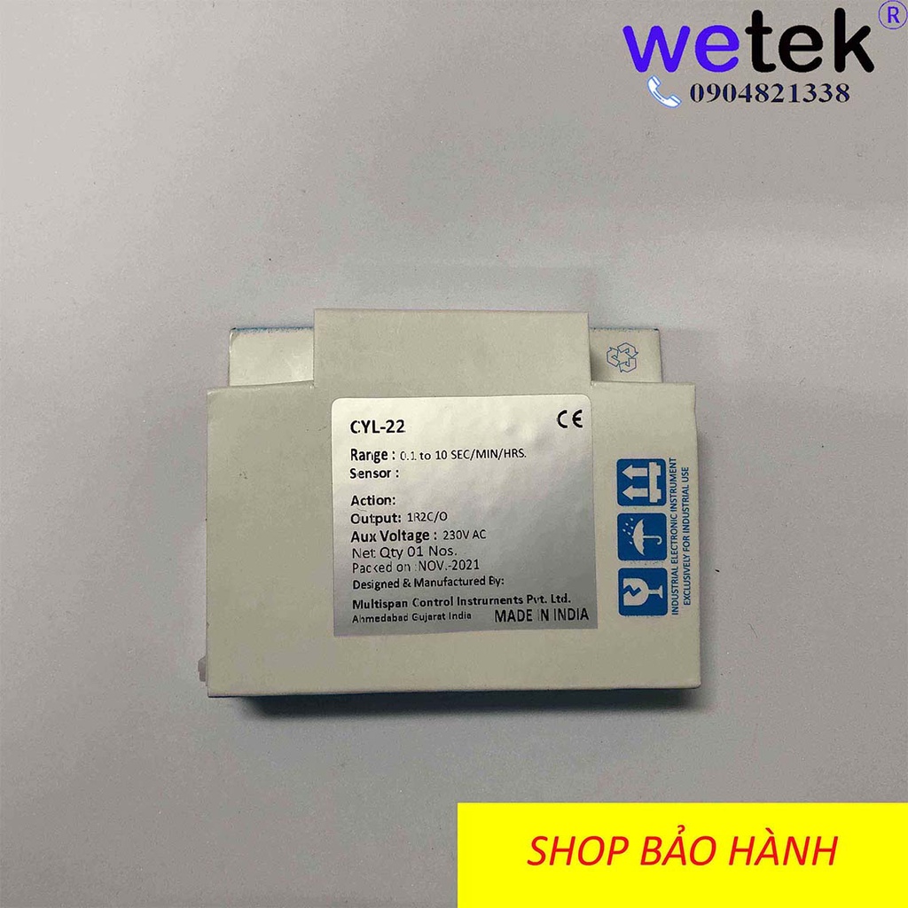 Multispan CYL-22 Timer luân phiên thời gian, kiểu phím cơ,  module gọn rẻ đẹp bền, bảo hành