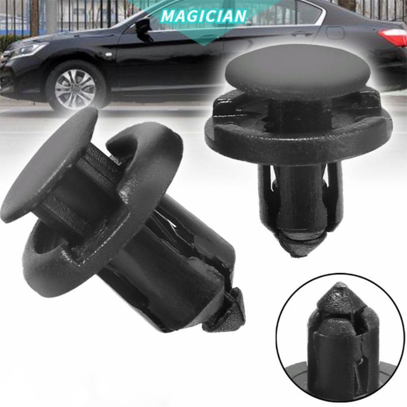 Bộ 50 Đinh Tán , Chốt Bấm loại 8mm và 10 mm Loại Chắn Bùn Ô tô, cản trước và sau Toyota và Honda Civic