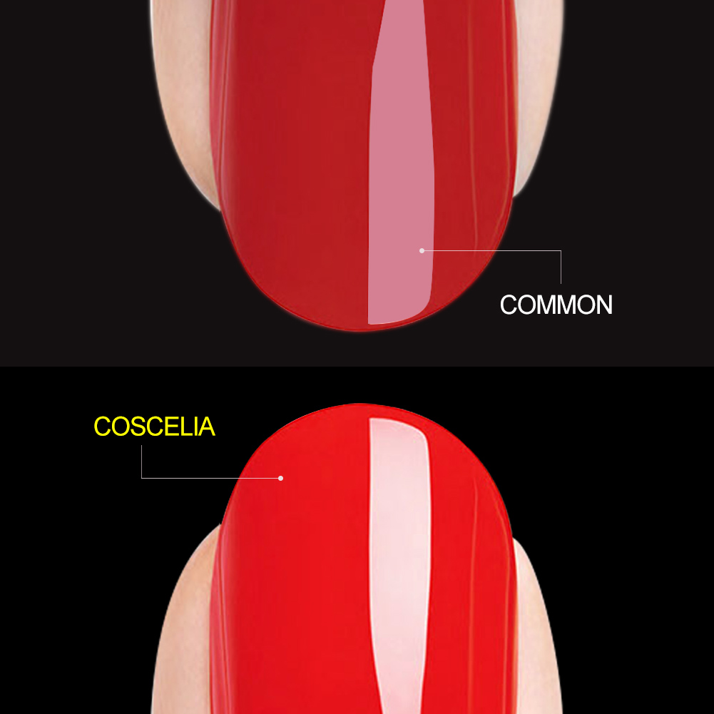Gel sơn móng tay + lớp nền + màu lì Coscelia 8ml