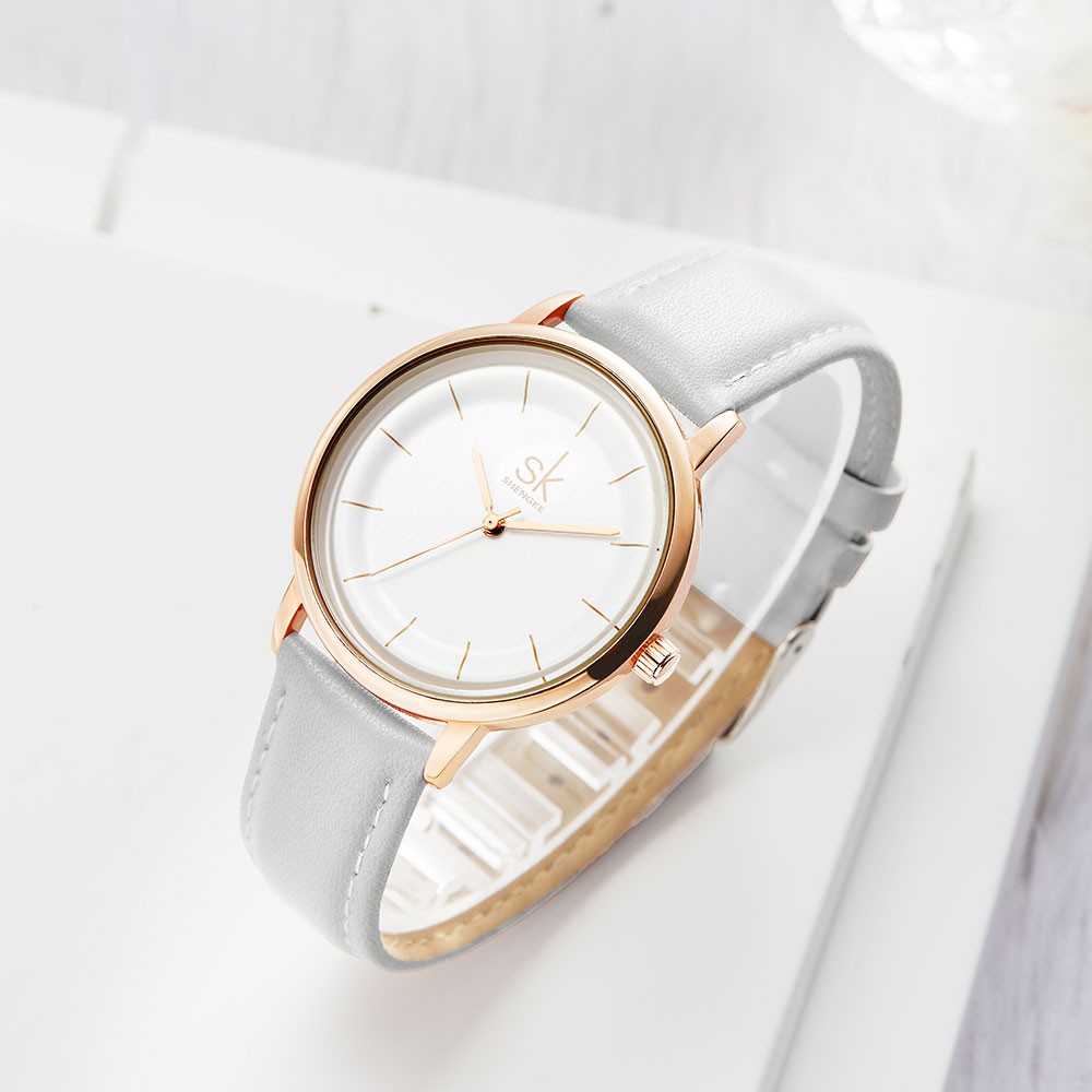 Shengke Leather Women Watch K0110 | BigBuy360 - bigbuy360.vn