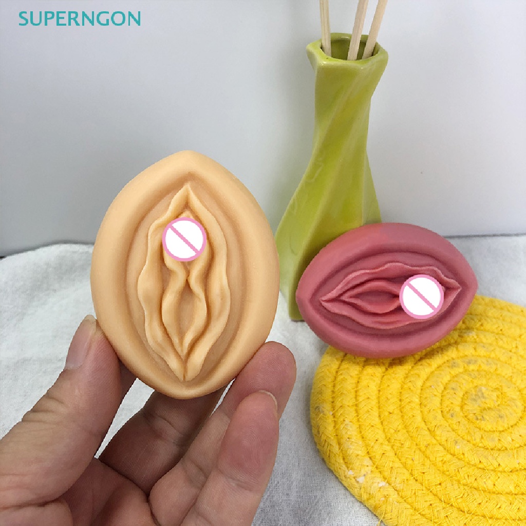 SUPERNGON Female Vagina Shape Silicone Mold for Cake Soap Craft  Making Decorag HOT